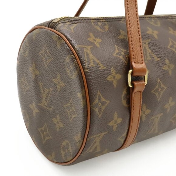 LOUIS VUITTON Authentic Brown Monogram Papillon 26 Pouch - Picture 5 of 10